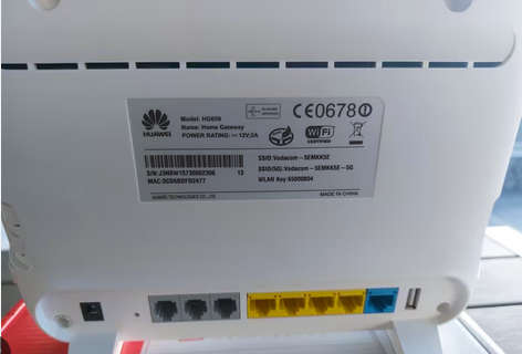 Vodafone Huawei Wireless Router Model HG659