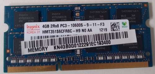 Hynix 4GB DDR3 Laptop memory
