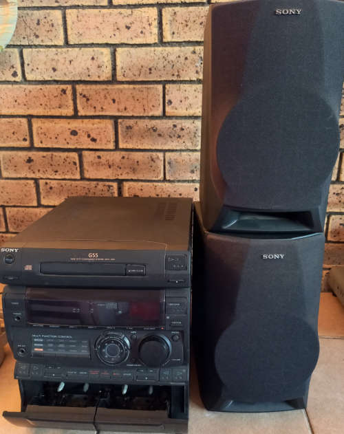 Sony Mini HiFi Model HCD-551