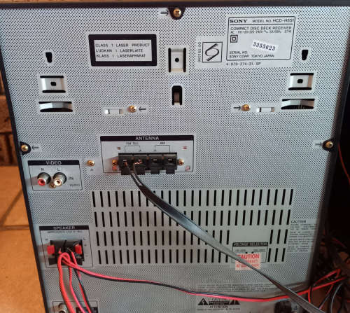 Sony Mini HiFi Model HCD-551