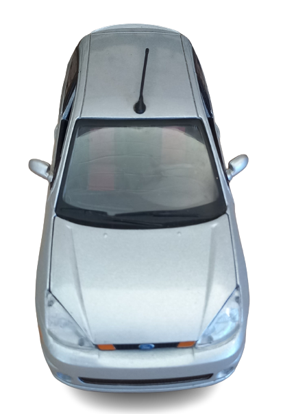 Ford Focus SVT Diecast Maisto Scale 1:24 - Silver Greyish