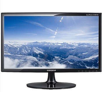 Samsung Syncmaster S19B300 Monitor Including VGA Cable & Charger Adapter