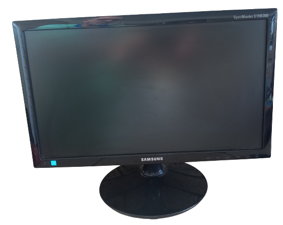 Samsung Syncmaster S19B300 Monitor Including VGA Cable & Charger Adapter