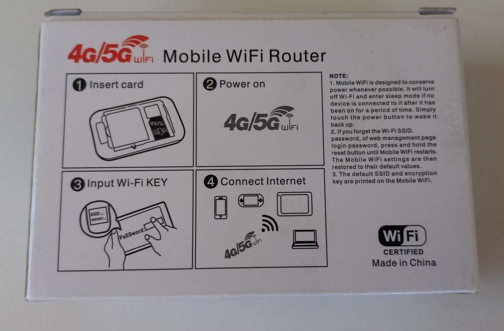 Portable 4G LTE Wifi Pocket Router 150Mbps Unlocked Mobile Modem