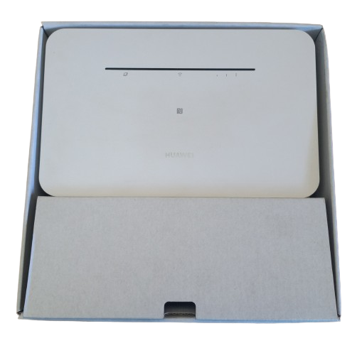 Huawei B311B-853 4G CPE 3S LTE Router (takes simcard and WAN port For Fibre Connection)