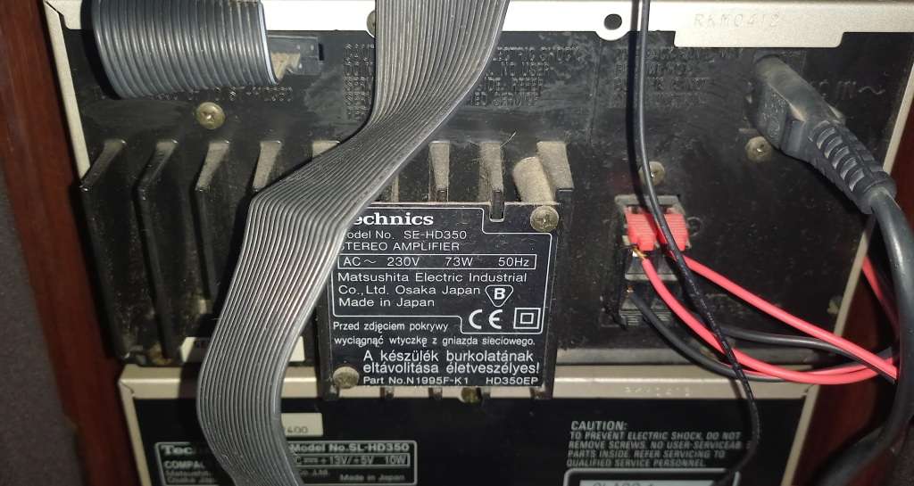 Technics SL-HD350 Hi Fi  Stackable System