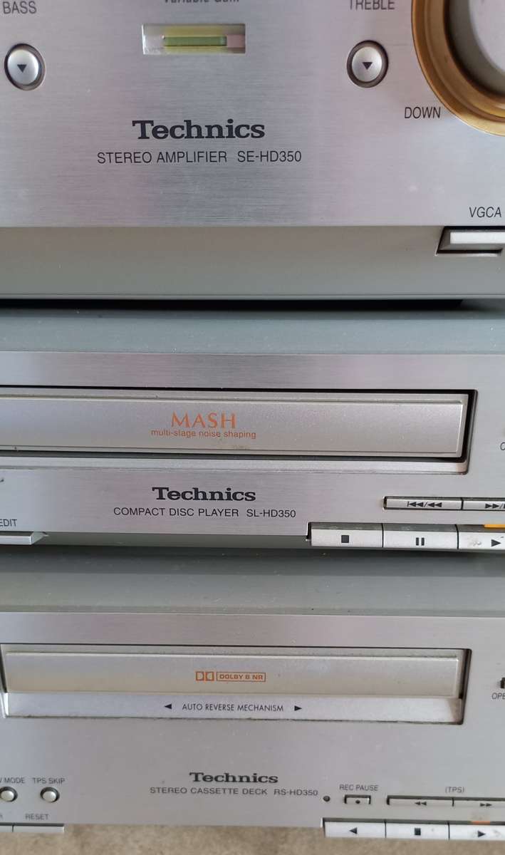 Technics SL-HD350 Hi Fi  Stackable System