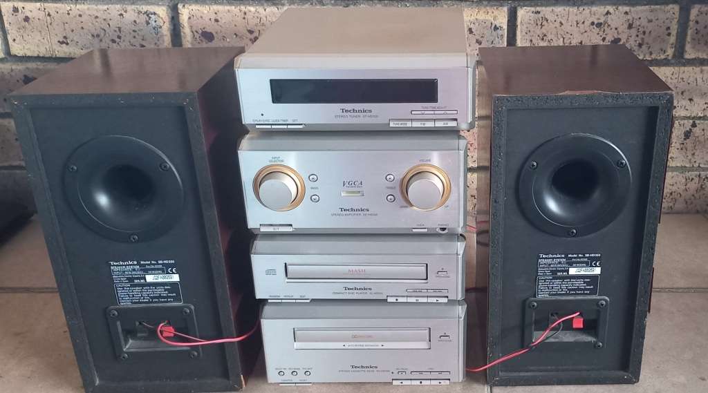 Technics SL-HD350 Hi Fi  Stackable System
