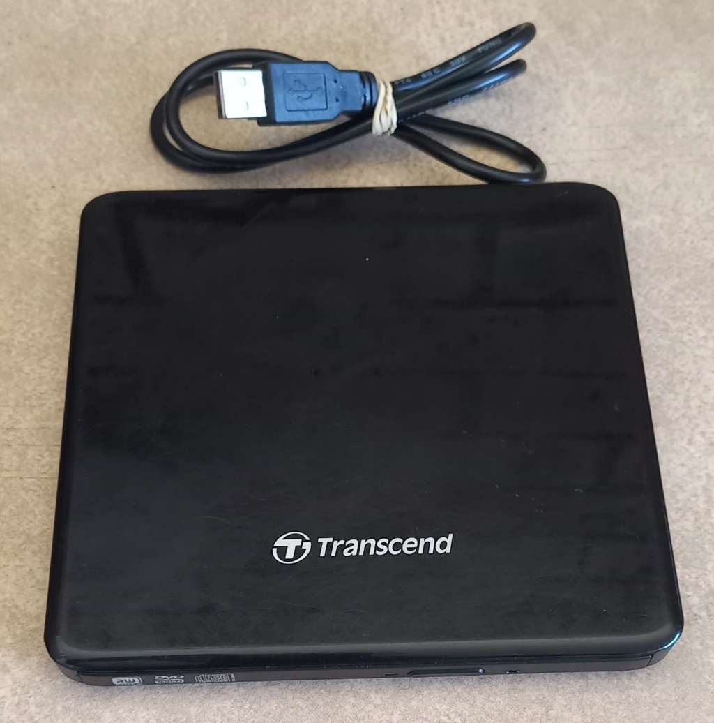 Transcend External USB Portable DVD CD Writer