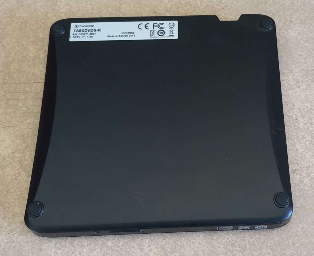 Transcend External USB Portable DVD CD Writer