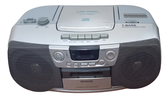 Aiwa CSD-A190 Portable Radio Cassette & CD Player