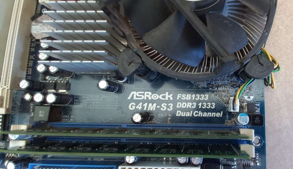 Asrock G41M-S3 DDR3 Motherboard Bundle | 8GB DDR3 Ram | Intel Celeron 1.8GHZ Processor