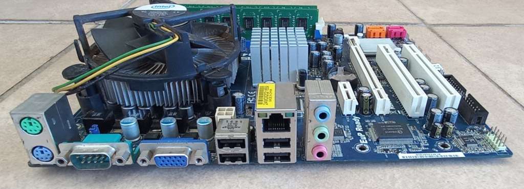 Asrock G41M-S3 DDR3 Motherboard Bundle | 8GB DDR3 Ram | Intel Celeron 1.8GHZ Processor