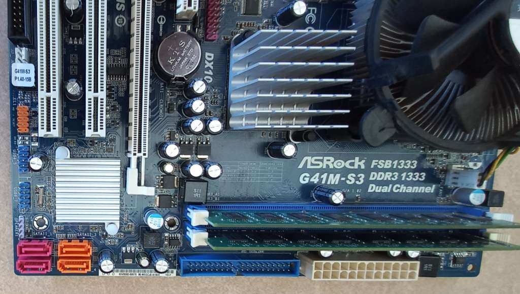 Asrock G41M-S3 DDR3 Motherboard Bundle | 8GB DDR3 Ram | Intel Celeron 1.8GHZ Processor