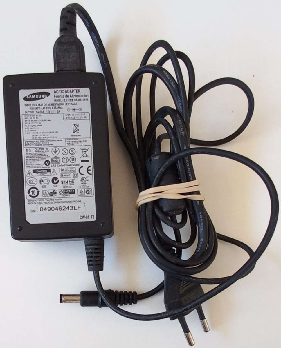 Samsung Charger Adapter 12V 2A