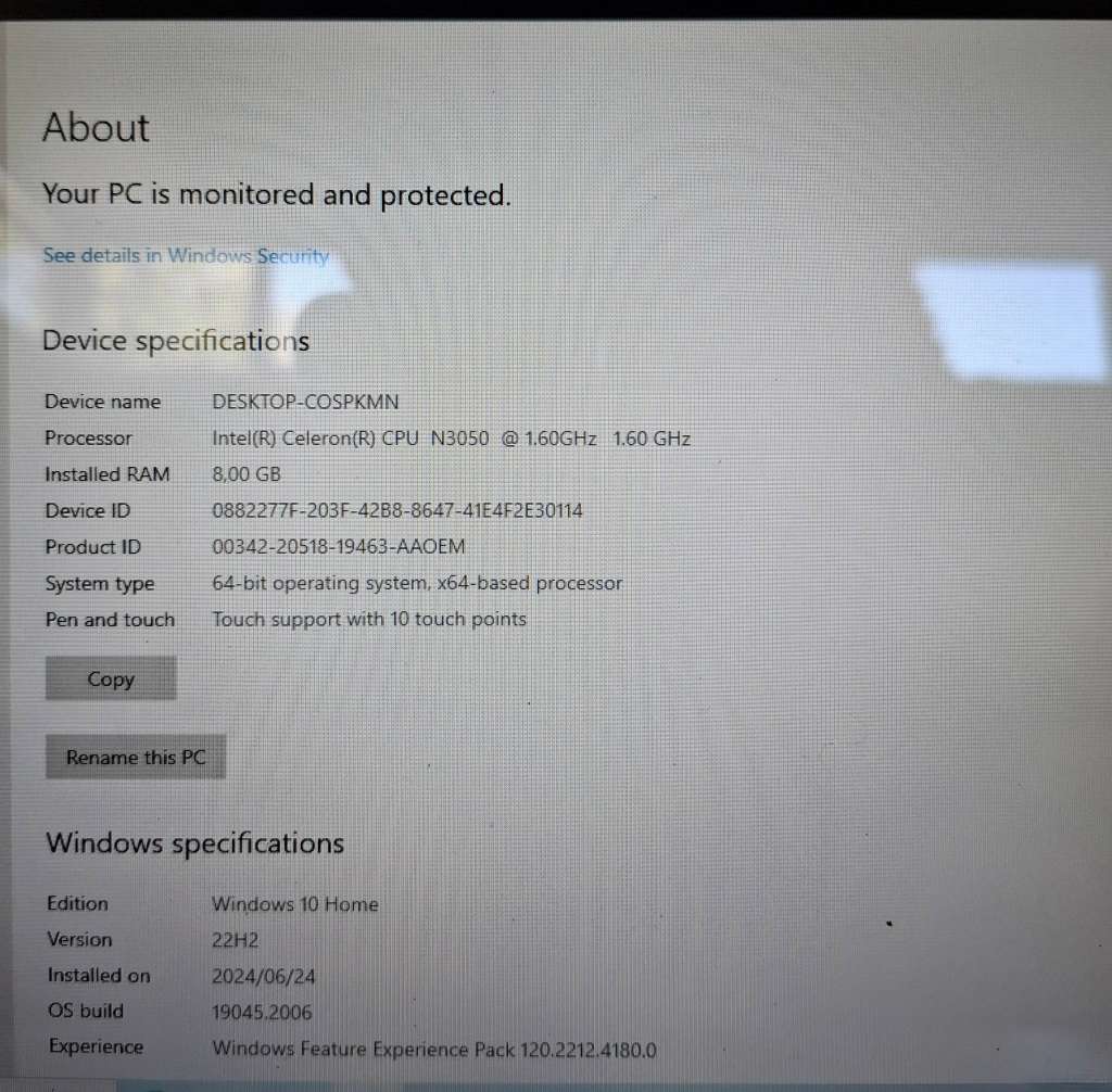 Dell Silver 11.6` Inspiron 3157 touch screen 2-in-1 Convertible Laptop PC with Intel Celeron N3050