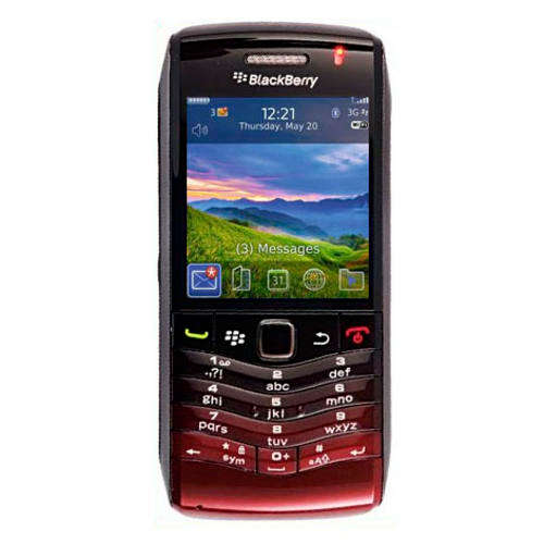 Blackberry Pearl 9105 red