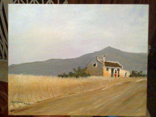 ORIGINAL PAINTING BY MATTHEW SMITH !!!!1200!!!! (SON OF THE LATE MALACHISMITH)