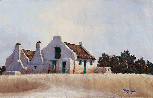 ORIGINAL PAINTING BY JEMMIE SMITH (Daughter of the late Malachi Smith) 'Stilbaai' !!!WORTH R2200!!!