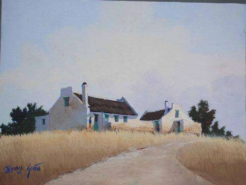 ORIGINAL PAINTING BY JEMMIE SMITH (Daughter of the late Malachi Smith) 'Stilbaai' !!!WORTH R1500!!!