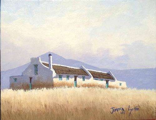 ORIGINAL PAINTING BY JEMMIE SMITH (Daughter of the late Malachi Smith) 'Stilbaai' !!!WORTH R1550!!!