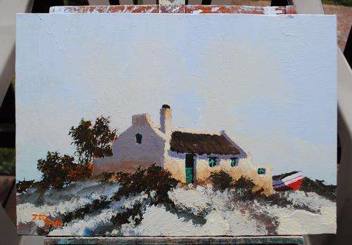 JED SMITH ORIGINAL PAINTING ' STRUISBAAI' !!!!R1000!!!!