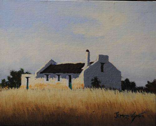 JEMIMA SMITH ORIGINAL PAINTING 'STRUISBAAI' !!!WORTH R900!!! (25 x 20cm)