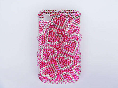 *blingberry* Blackberry Curve 8520 / 9300 snap-on bling cover