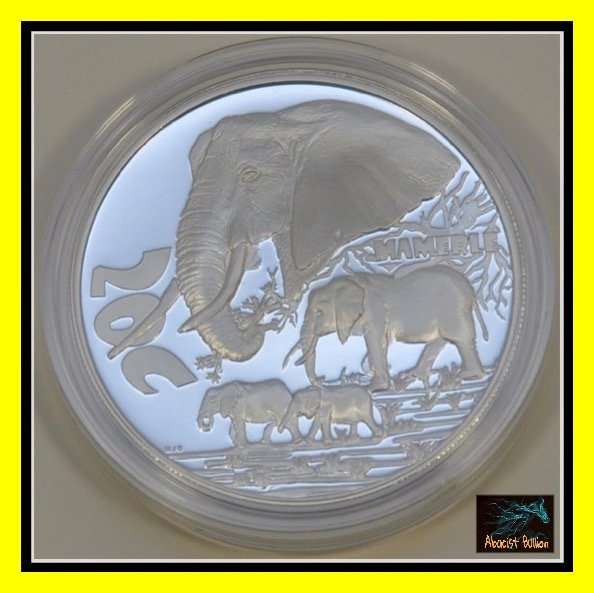2011 Piece Park Series - 33.6g Sterling Silver;  SA MUNT COA - Mintage: 1000