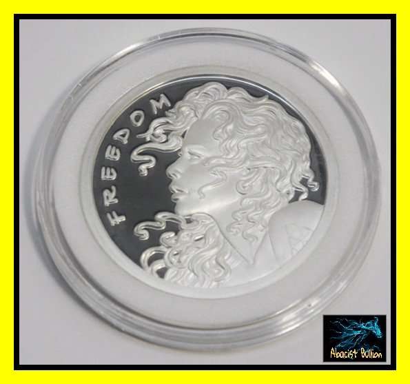 Freedom Girl  - 1oz .999 Silver