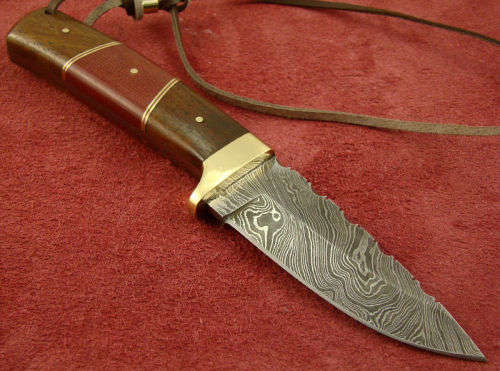 Handmade Damascus Steel Knife-Facebook page- SA Knife Traders