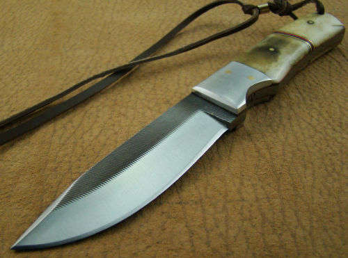 Handmade file steel knife- payment within 48 hours!