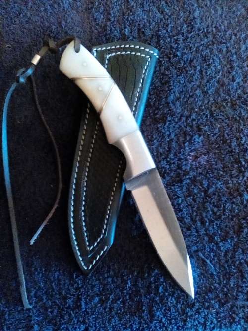 Handmade Original File Steel Hunting Knife
