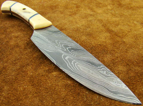 Hand Made Damascus Steel Chef's Knife