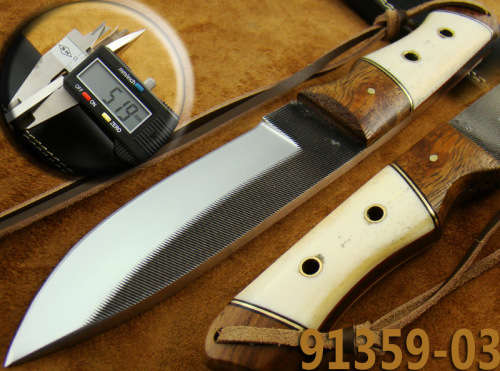 Hand Made File Steel Knife