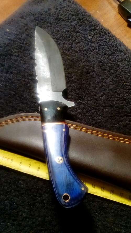 Hand Made Damascus Steel Knife-PLEASE READ DESCRIPTION