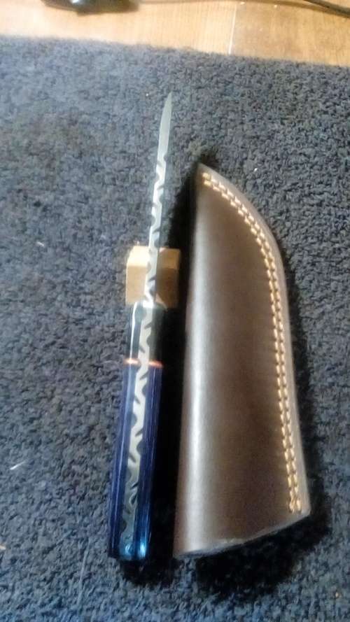 Hand Made Damascus Steel Knife-PLEASE READ DESCRIPTION