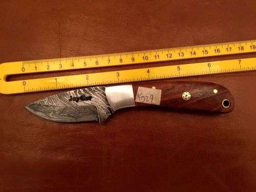 Hand Made Damascus Steel Hunting Knife-NO RESERVE AUCTION !!!