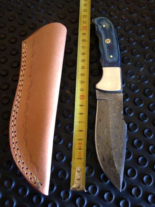 Handmade Damascus Steel Hunting Knife !!!
