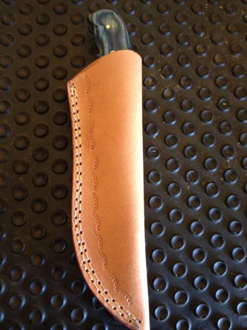 Handmade Damascus Steel Hunting Knife !!!