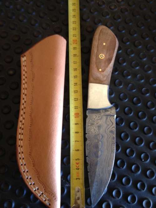 Handmade Damascus Steel Hunting Knife !!!