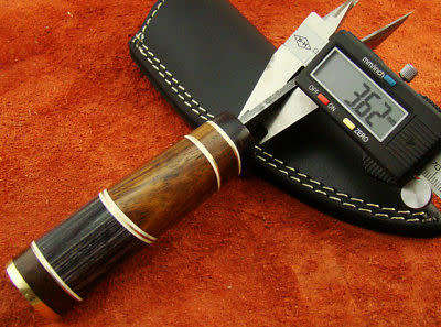 HANDMADE DAMASCUS STEEL HUNTING KNIFE