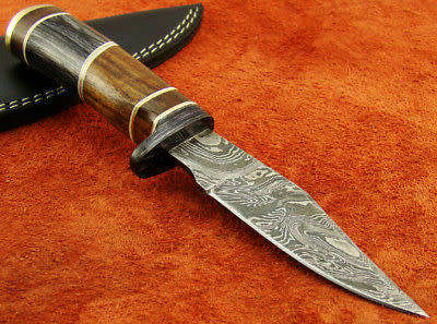 HANDMADE DAMASCUS STEEL HUNTING KNIFE