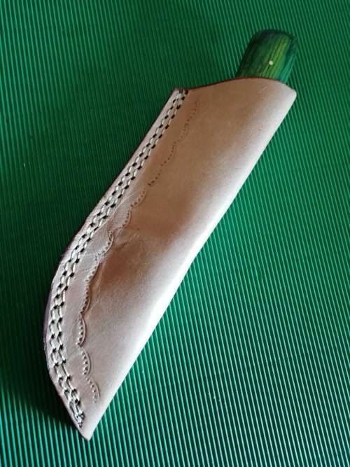 HANDMADE DAMASCUS STEEL HUNTING KNIFE !!!