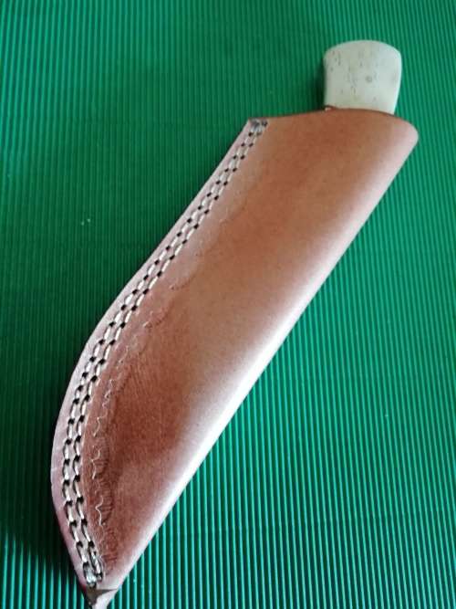 HANDMADE DAMASCUS STEEL HUNTING KNIFE !!!