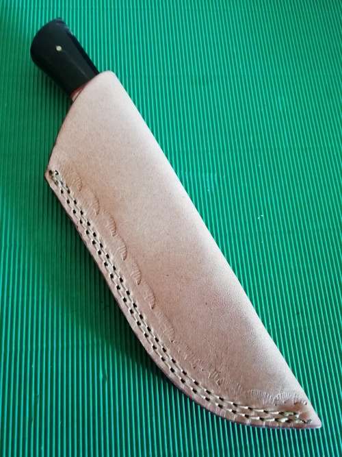 Handmade DAMASCUS STEEL HUNTING KNIFE !!!