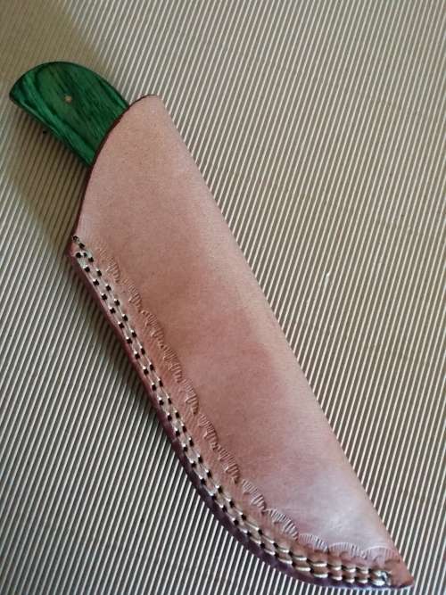 HANDMADE DAMASCUS STEEL HUNTING KNIFE !!!