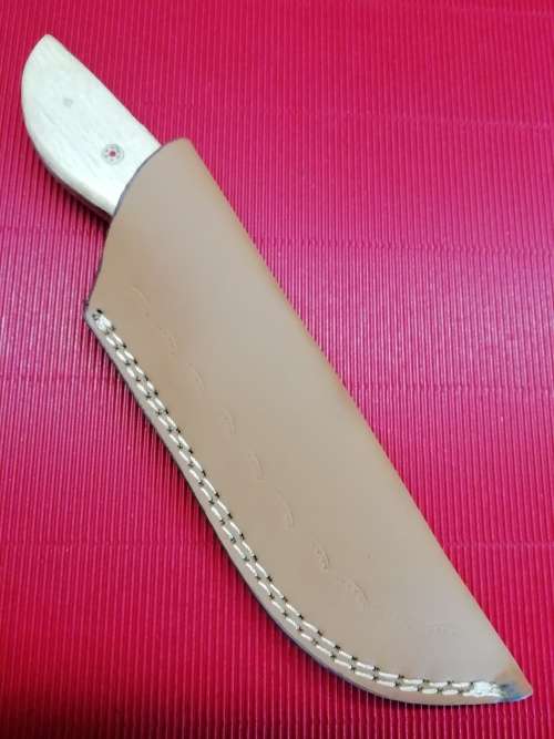 HANDMADE DAMASCUS STEEL HUNTING KNIFE !!!