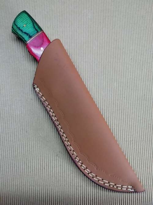 HANDMADE DAMASCUS STEEL HUNTING KNIFE !!!