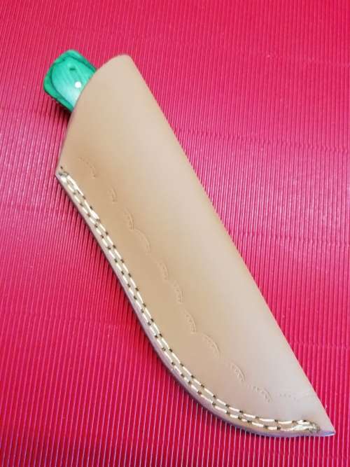 HANDMADE DAMASCUS STEEL HUNTING KNIFE !!!